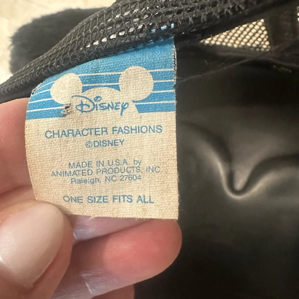 VTG RARE Disney 3D SnapBack Mickey Mouse hat - Picture 7 of 8